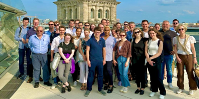 students and staff at EDELNet event in Berlin
