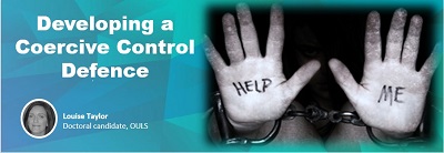 Developing a Coercive Control Defence poster