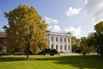 photograph of Walton Hall, Open University campus