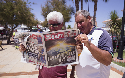 Catching up on the UK news image