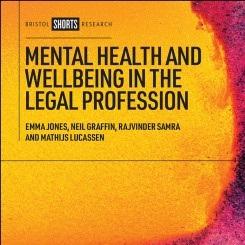 Mental Health and Wellbeing in the Legal Profession book cover