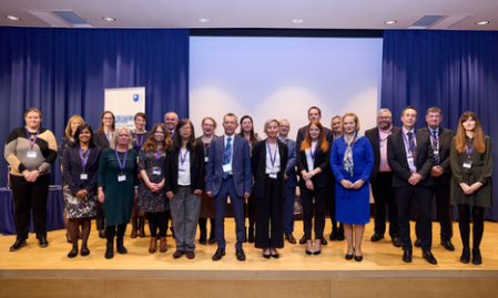 photo of the Alumni and Student Award winners