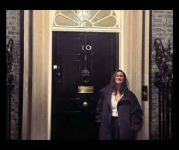 Rebekah Zammett at No 10 Downing Street